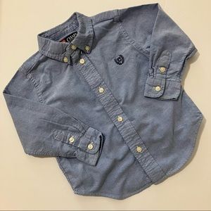 3/$24 Boys Chaps Oxford Dress Shirt 24M